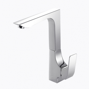 Rolya Solid Heavy Brass Square Style Kitchen Faucet Mixer Tap