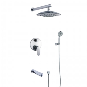 Rolya Concealed Shower Mixer Faucet with tub spout