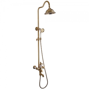 Oceanus Series Luxurious Golden Bathroom Shower Sets